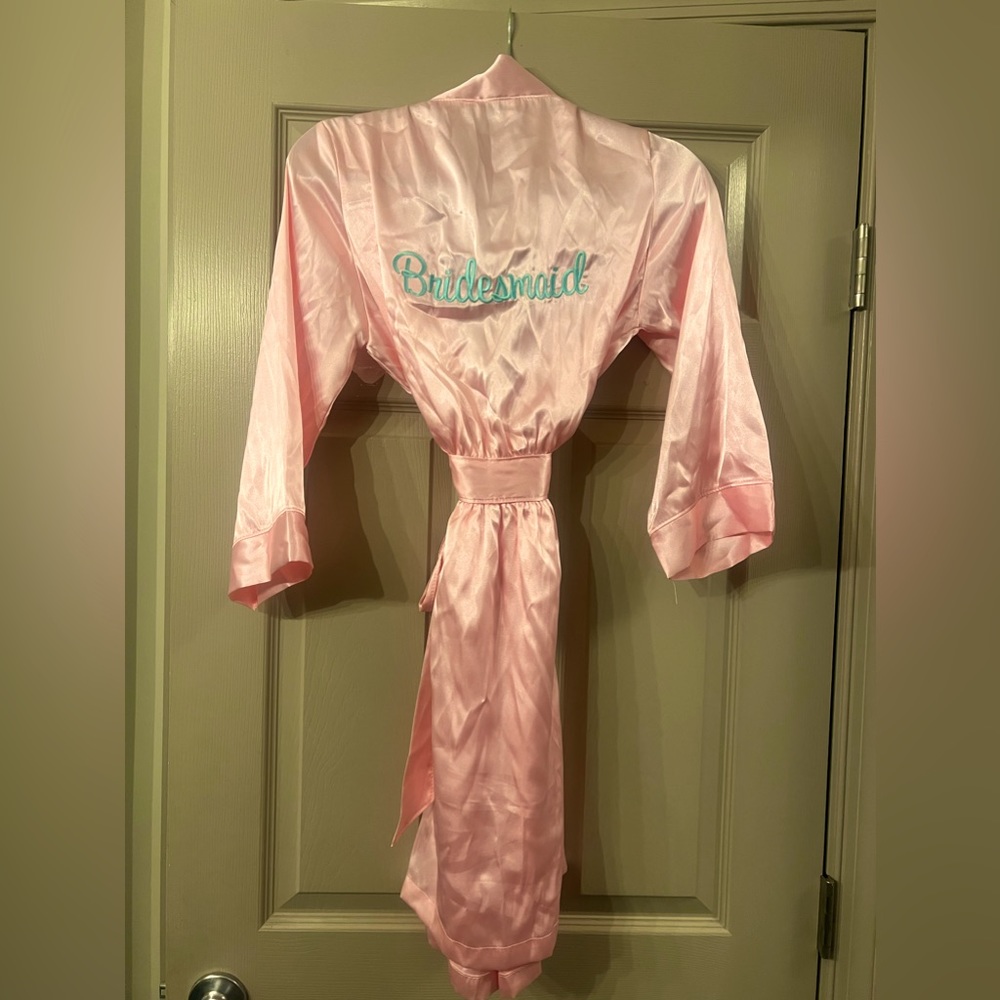 Never worn bridesmaid robe
